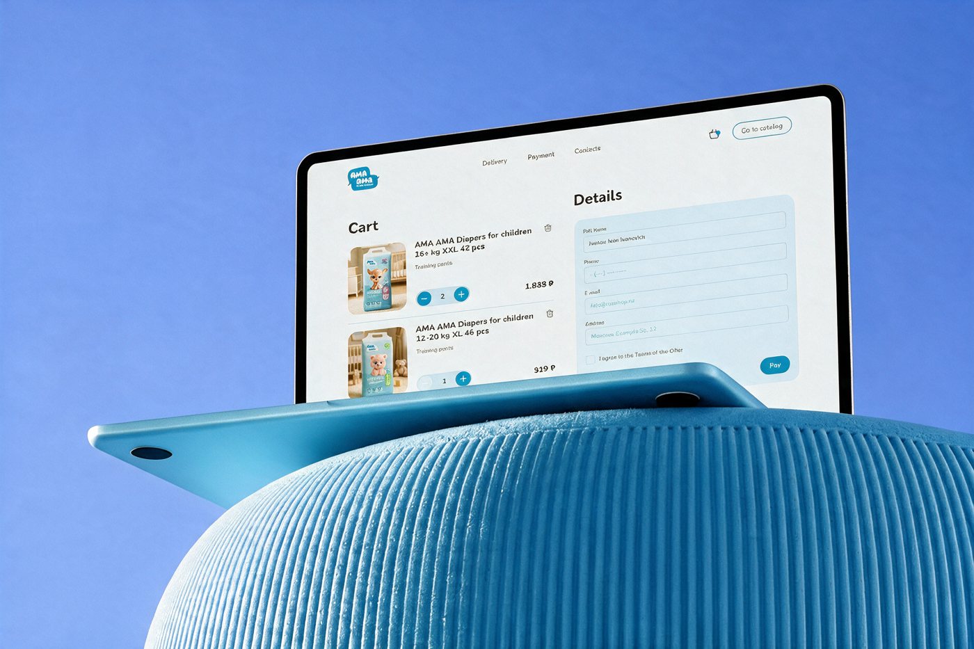 AMA AMA — online store cart